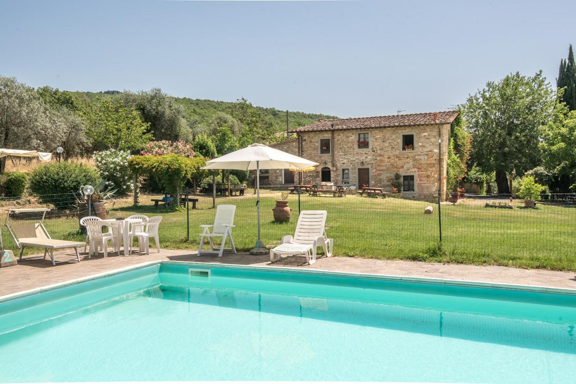 Villa Poggio Primo - Trilocale Etrusco à Castiglion Fibocchi Extérieur photo