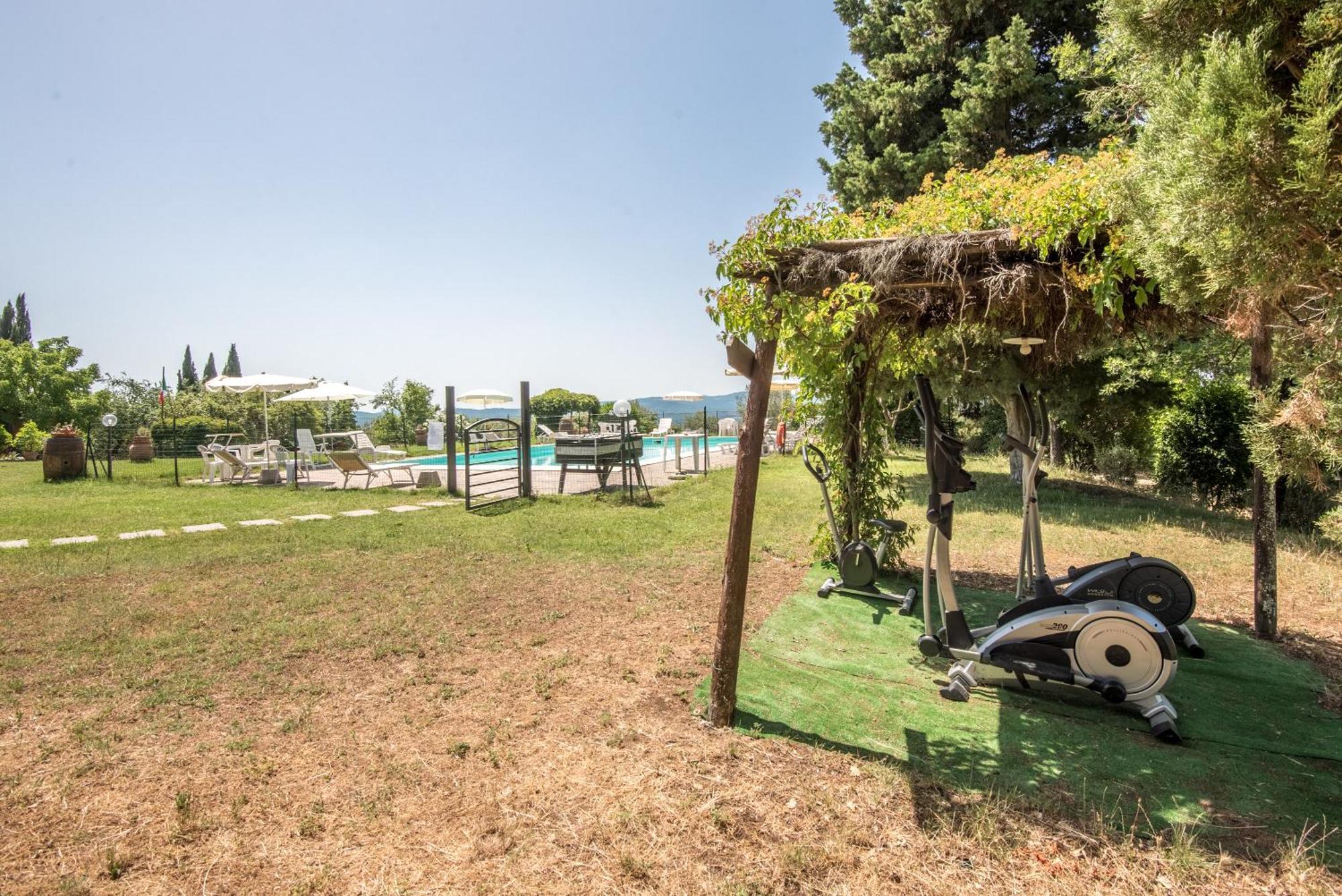 Villa Poggio Primo - Trilocale Etrusco à Castiglion Fibocchi Extérieur photo
