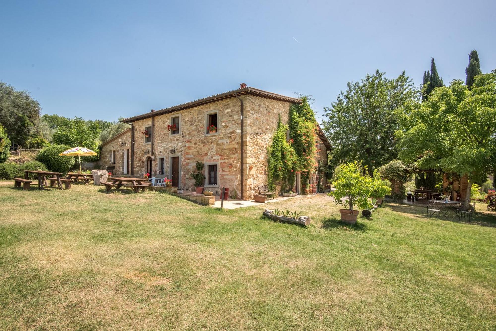 Villa Poggio Primo - Trilocale Etrusco à Castiglion Fibocchi Extérieur photo