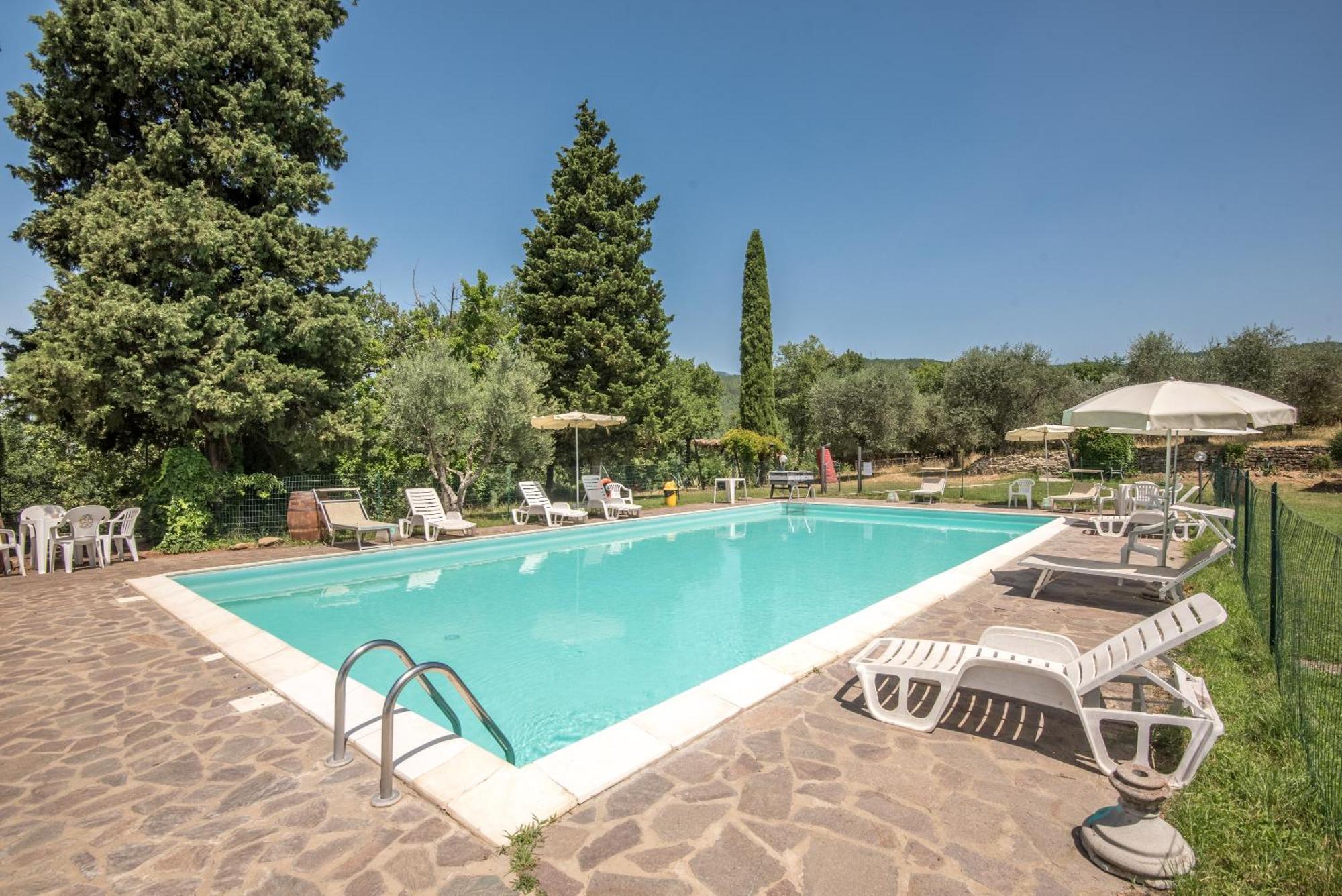 Villa Poggio Primo - Trilocale Etrusco à Castiglion Fibocchi Extérieur photo